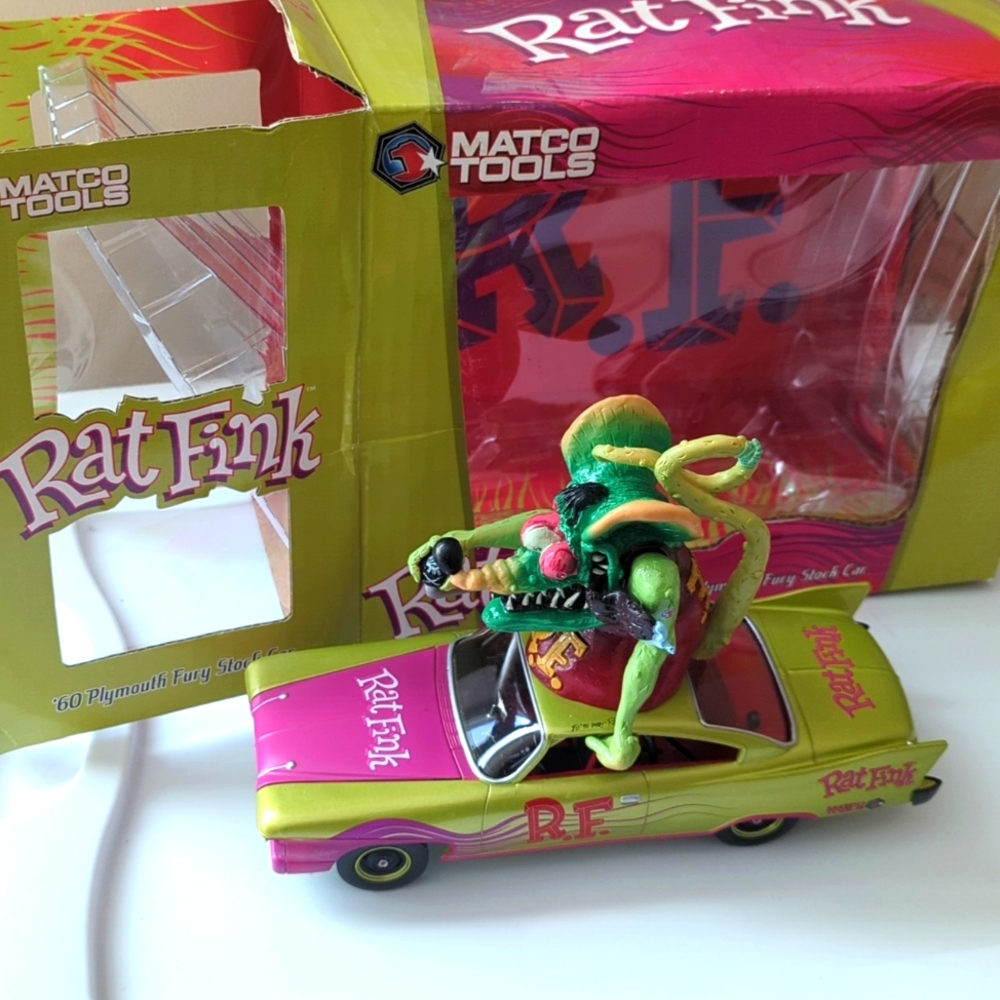 RatFink Matco Tools 69 Plymouth Fury Stock Car collectable